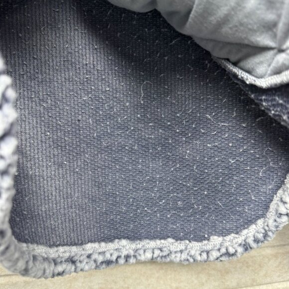 Cuddly Sherpa Girls 10/12 Fleece ¼ Zip Pullover Jacket Gray Cozy Warm Size 10/12 - Picture 5 of 9